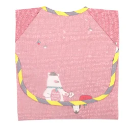 Nature Lover Pink Wear Me Bib