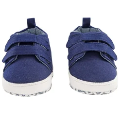 Navy Blue Casual Booties