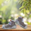 Newborn Anti-Skid Rubber Sole Slip-On Shoes Teddy - Beige