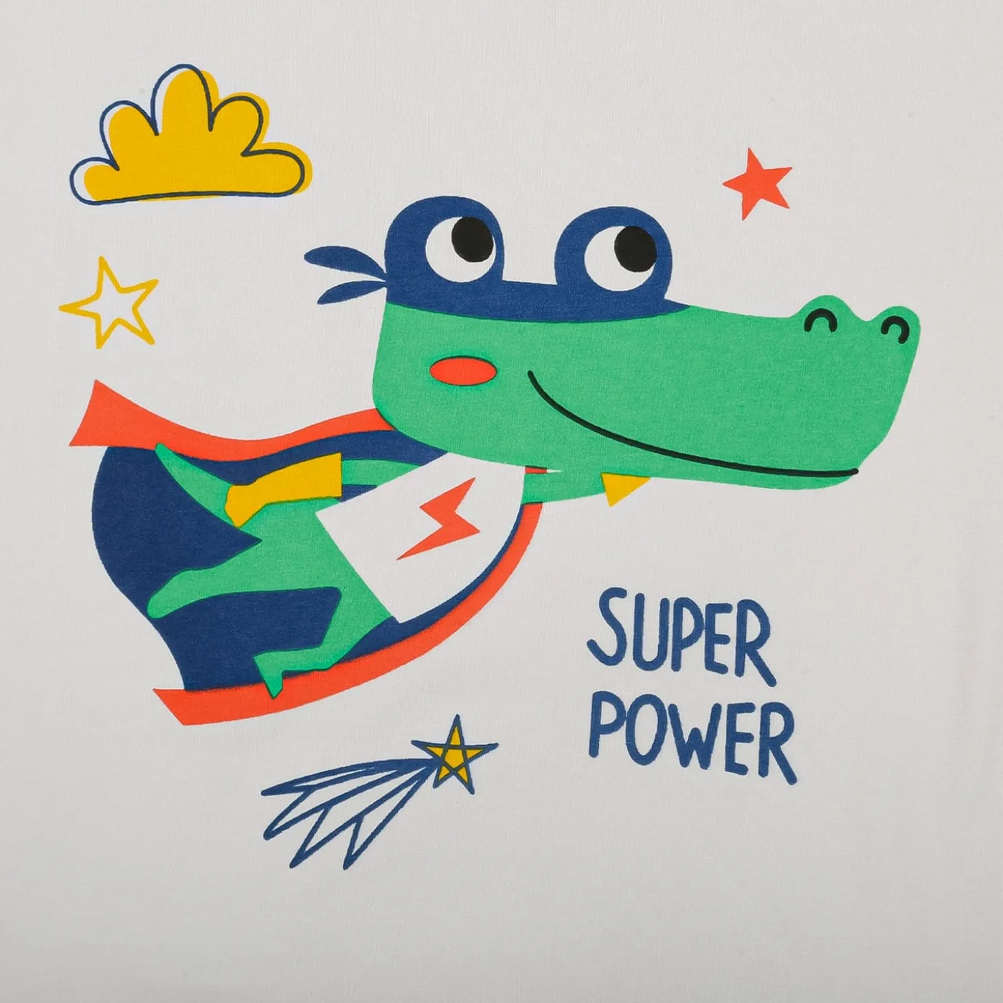 Night Suit Cotton Tshirt And Pyjama Super Frog Grey