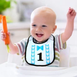 No. 1 Star Blue 3 Pk Bibs