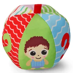 Numbers Pink Rattle Ball