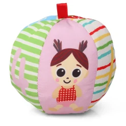 Numbers Pink Rattle Ball