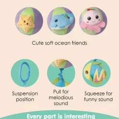 Ocean Friends Multicolour Pulling Toy