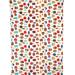 Owl Pink And White Bubble Blanket