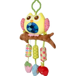 Owl Yellow Musical Hanging Training Toy