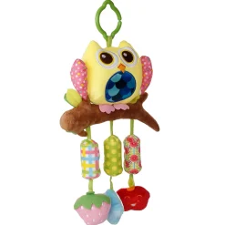 Owl Yellow Musical Hanging Training Toy