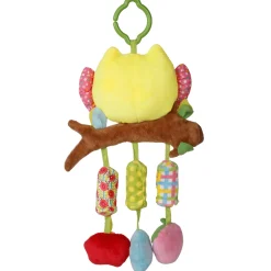 Owl Yellow Musical Hanging Training Toy