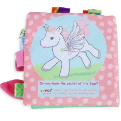 Painted Pony Educational Learning 3D Cloth Book With Rustle Paper - Multicolour