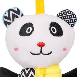 Panda White Hanging Toy With Teether