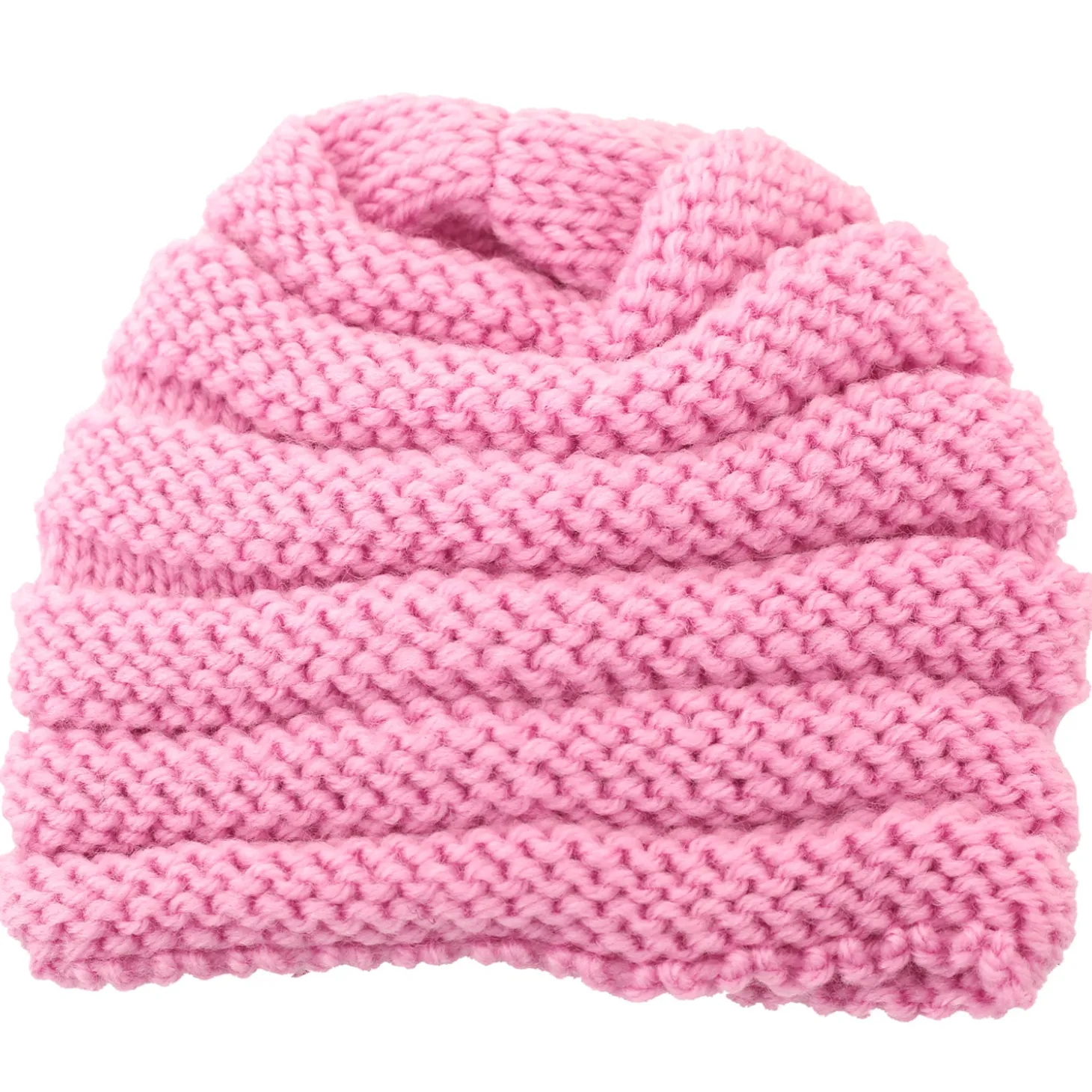 Partywear Pink Turban Cap