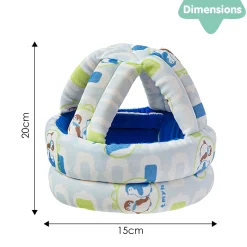Penguin Blue Cushioned Safety Helmet