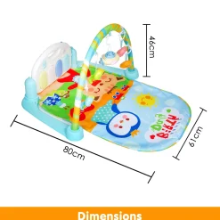 Penguin Party Blue Piano Activity Gym
