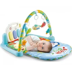 Penguin Party Blue Piano Activity Gym