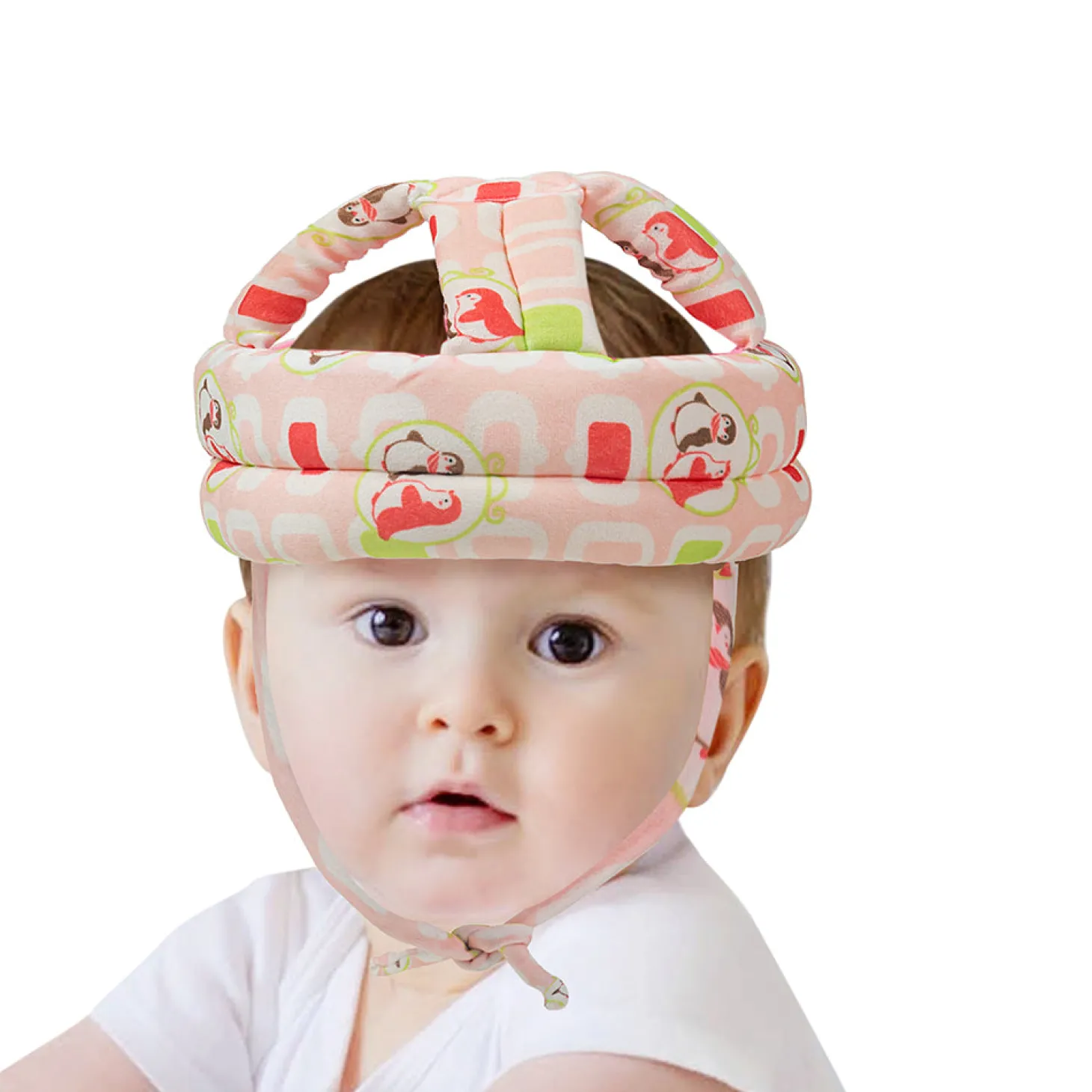 Penguin Pink Cushioned Safety Helmet