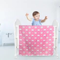 Piglet Pink Embossed Baby XL Muslin Blanket