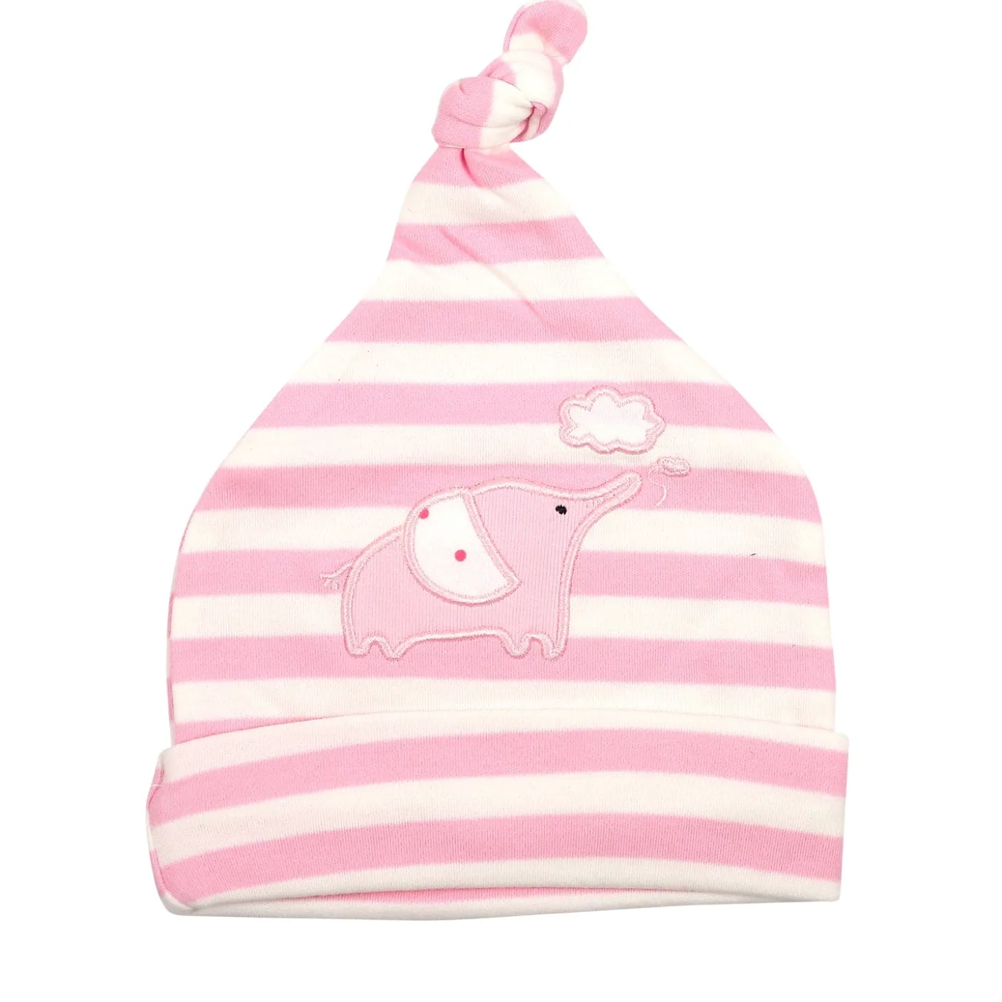 Pink Elephant 3 Pk Caps