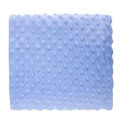 Plain Blue Double Sided Bubble Blanket