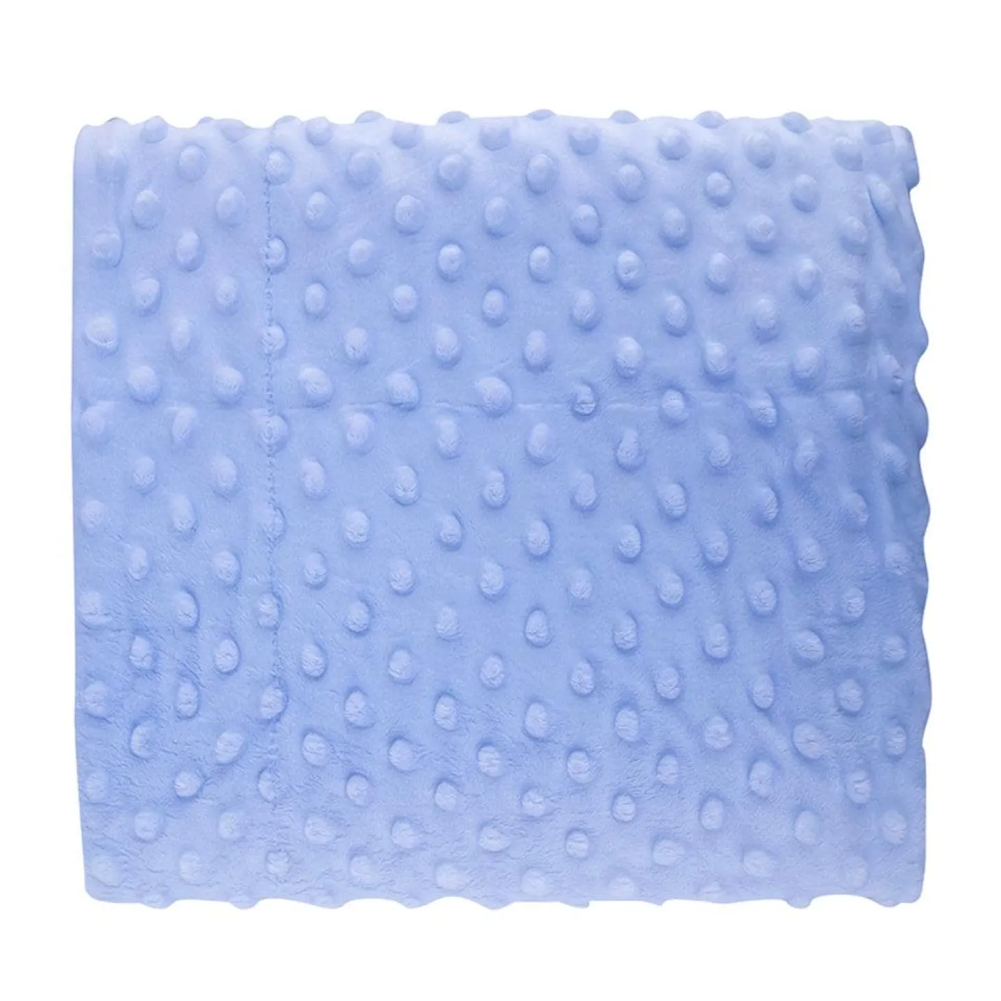 Plain Blue Double Sided Bubble Blanket