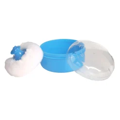 Plain Blue Powder Puff