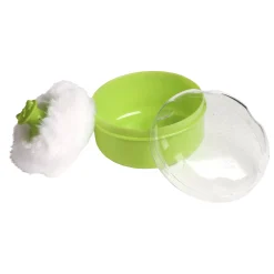 Plain Green Powder Puff