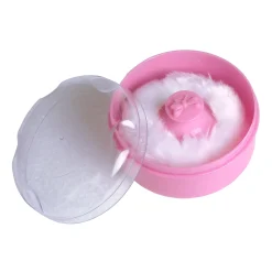 Plain Pink Powder Puff