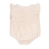Plain Sleeveless Cream 1 Piece Romper