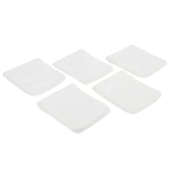 Plain 12X32 Cm White 5 Pk Diaper Liner