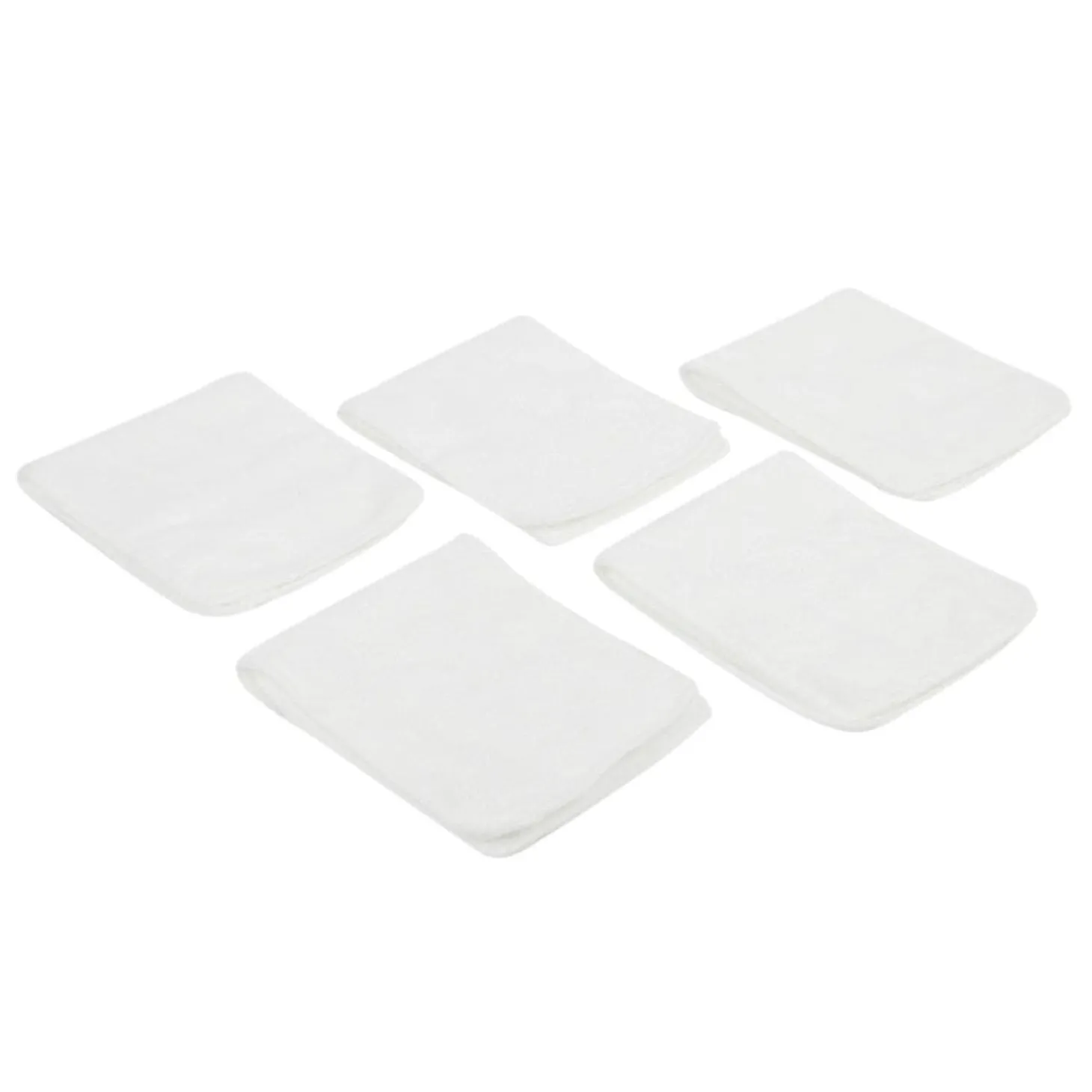Plain 12X32 Cm White 5 Pk Diaper Liner