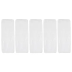 Plain 12X32 Cm White 5 Pk Diaper Liner