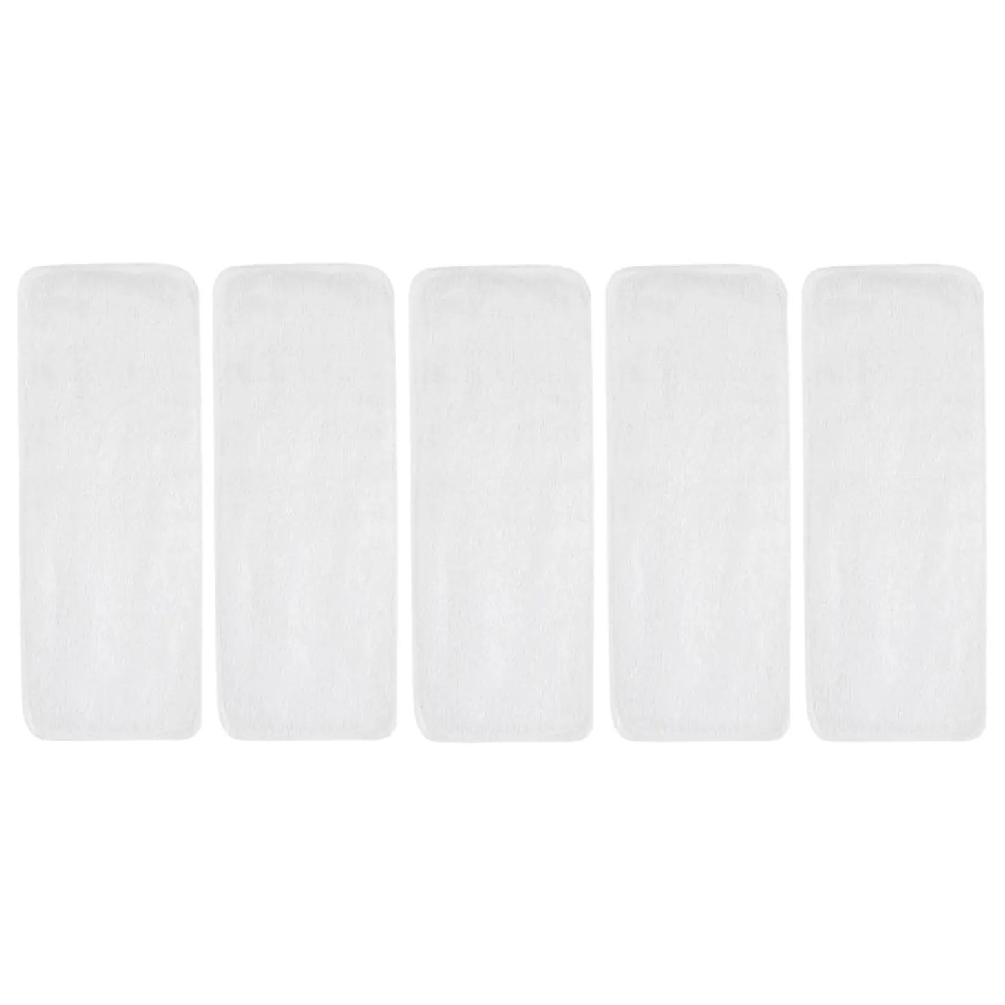 Plain 12X32 Cm White 5 Pk Diaper Liner