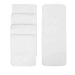 Plain 12X32 Cm White 5 Pk Diaper Liner