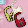 Plane And Elephant Multicolour 3 Pk Bibs