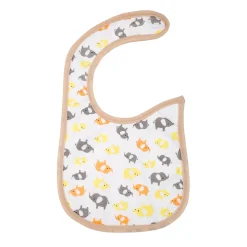 Plane And Elephant Multicolour 3 Pk Bibs