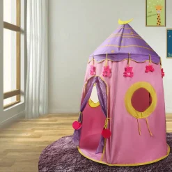 Playtime Foldable Tent House Star Teddy - Pink