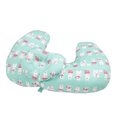 Polar Bear Sea Green Feeding Pillow