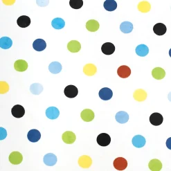 Polka Dot Printed Blue Blanket