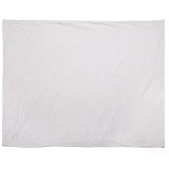 Polka Dotted Grey Blanket
