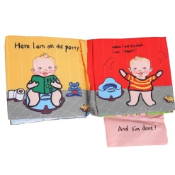 Potty Time Multicolour Activity Cloth Book