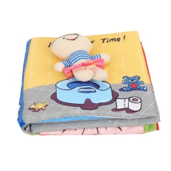 Potty Time Multicolour Activity Cloth Book