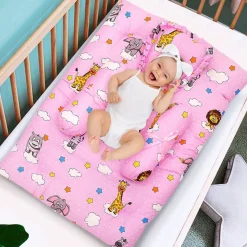 Premium Bedding Gift Set Flying Animals Pink