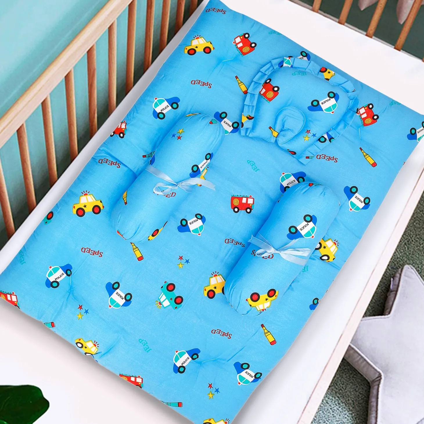 Premium Bedding Gift Set Catch Me If You Can Blue