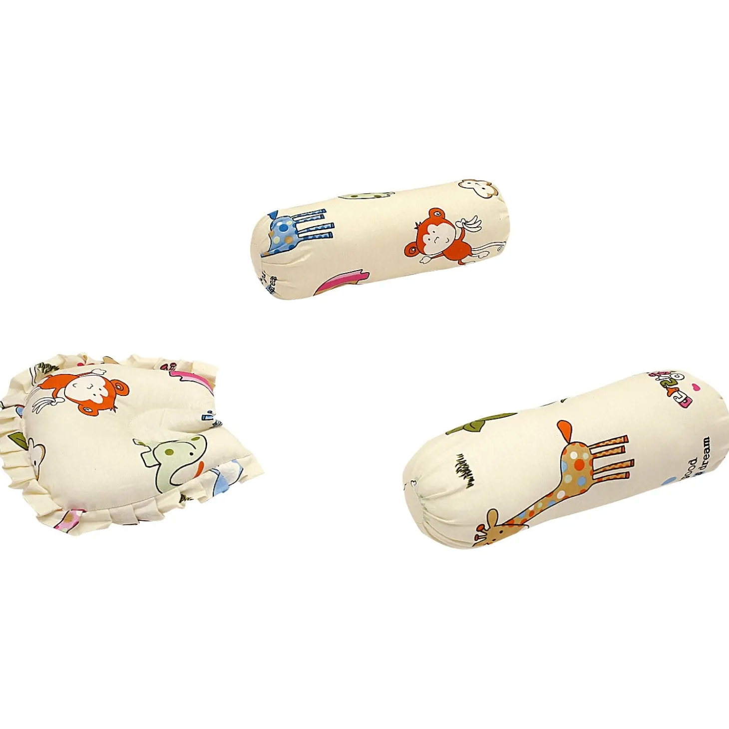 Premium Bedding Gift Set I Love Animals Cream