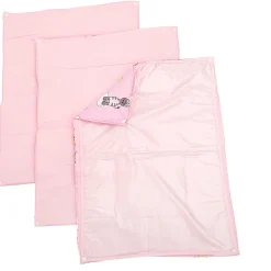 Premium Bedding Gift Set Flying Animals Pink