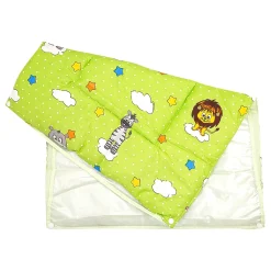 Premium Bedding Gift Set Fun In The Jungle Green