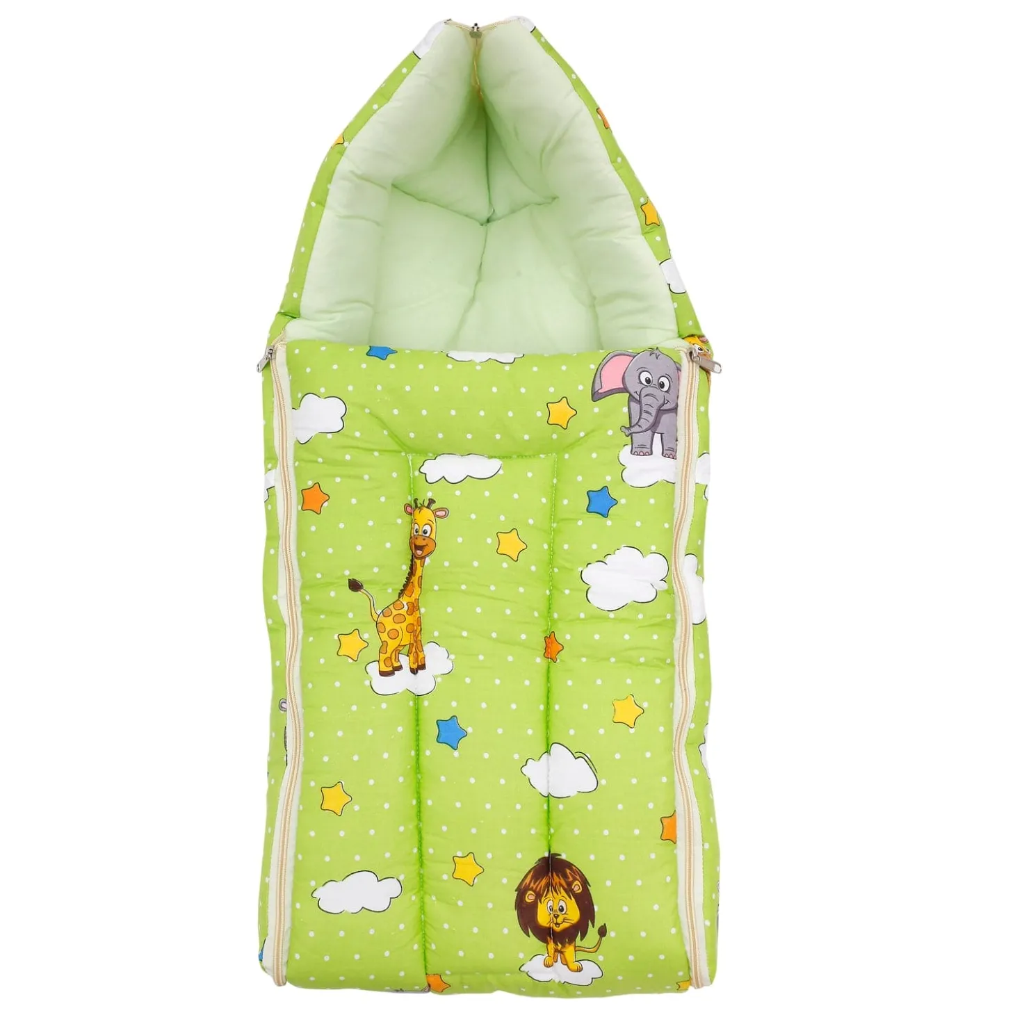 Premium Bedding Gift Set Fun In The Jungle Green