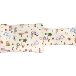 Premium Bedding Gift Set I Love Animals Cream