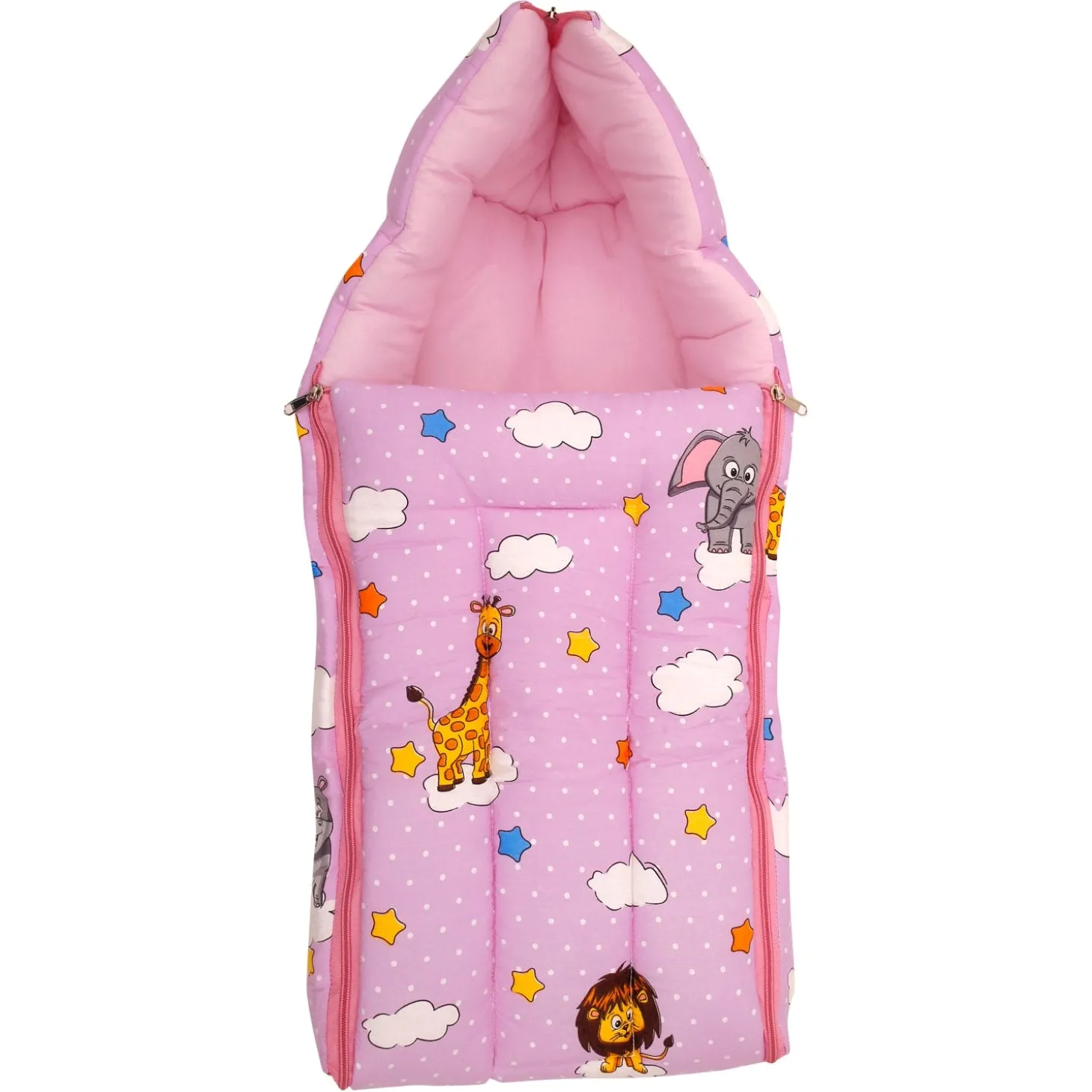 Premium Bedding Gift Set Flying Animals Pink