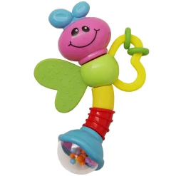Premium Multicolour Set of 5 Musical Rattle Toys With Light