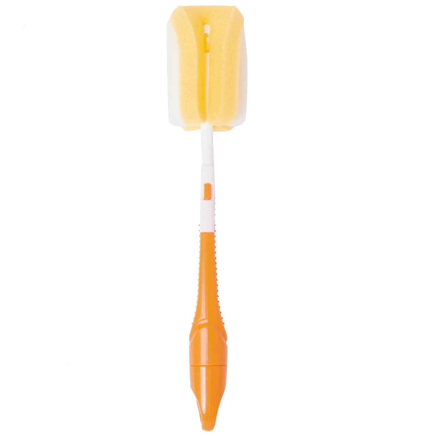 Premium Orange Set Of 5 Bottle And Nipple Cleaning Brushes